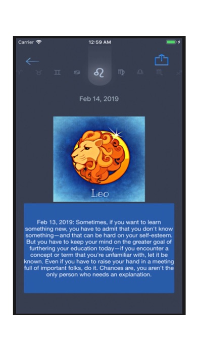 Horoscopy screenshot 3