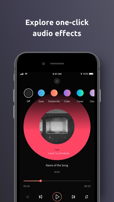 WHOOSHI Personal Audio Player screenshot 4