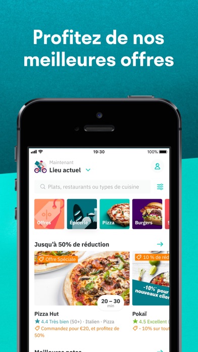 Deliveroo: livraison de plats Deliveroo: livraison de plats