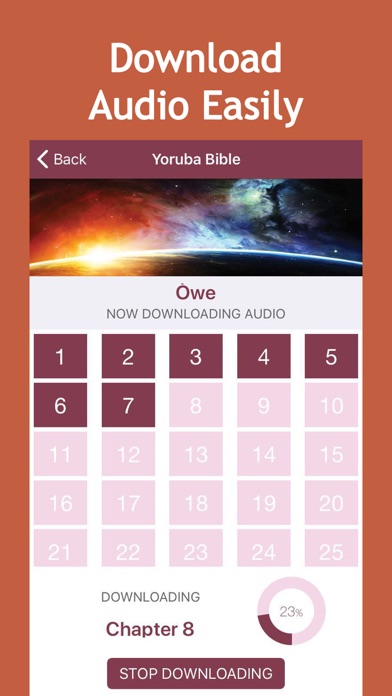 How to cancel & delete Yoruba Audio Bible from iphone & ipad 4