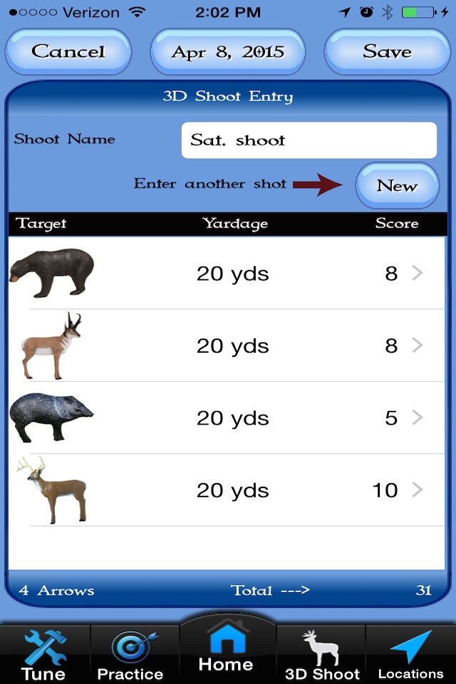 ArcheryPal screenshot 2