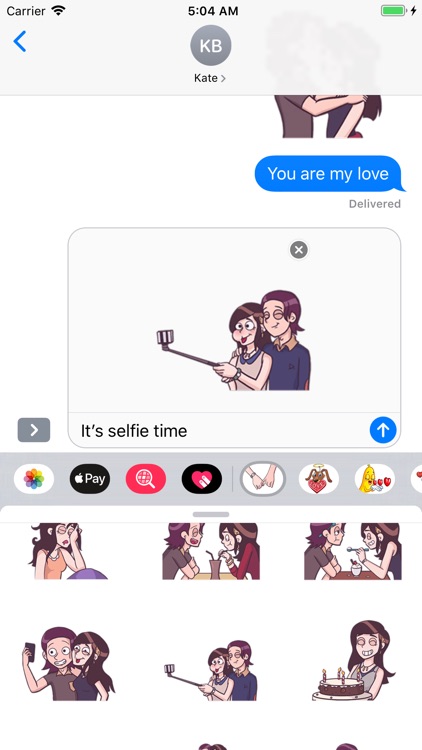 Young Couple Life Stickers screenshot-2