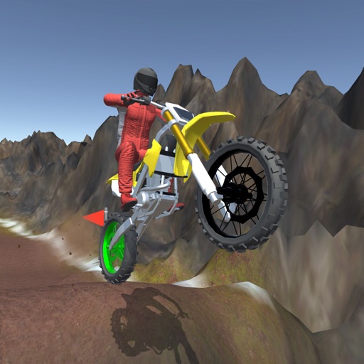 Motocross 3D Icon