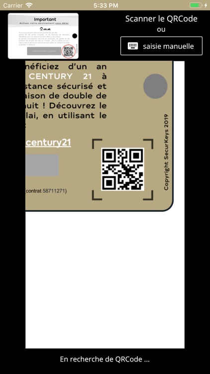 Activation cartes Century 21 screenshot-4