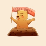 Groundhog Day Stickers