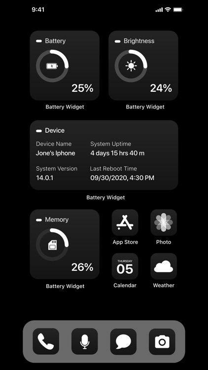 Battery Widget & Usage Monitor screenshot-3