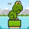 It will not be easy to tap and jump with the frog on the platforms