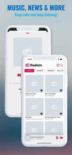 Radio In-OnLine FM,AM Stations