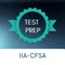 This App offers you the chance to revise for the Certified Financial Services Auditor Exam in a fun and innovative way