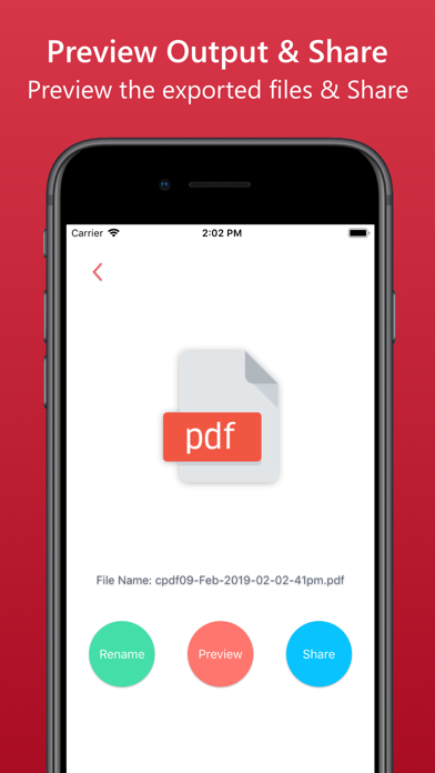 Contacts To PDF File Converter screenshot 4