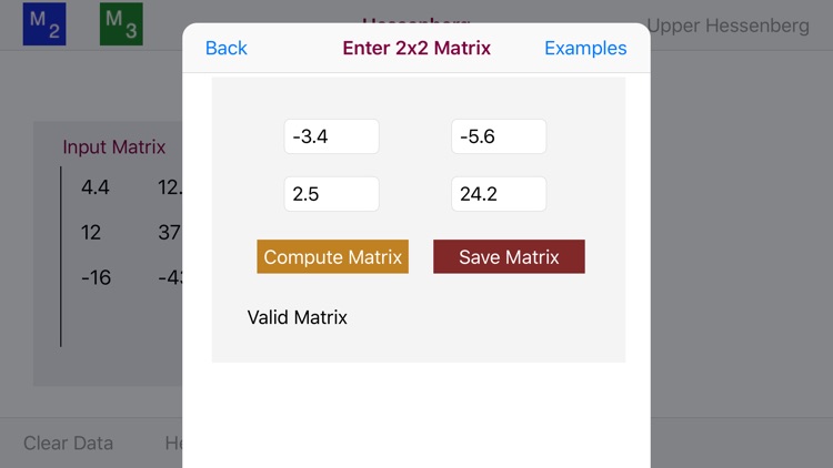 Hessenberg Matrix