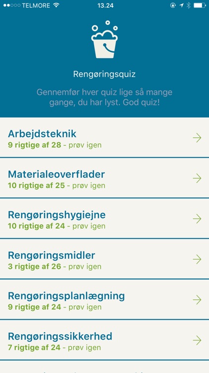 Rengøringsquiz