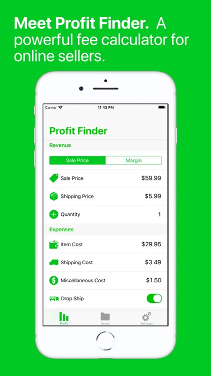 Profit Finder - Fee Calculator screenshot-0
