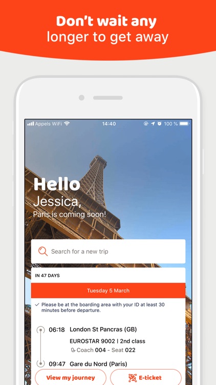 OUI.sncf: Train travel screenshot-0