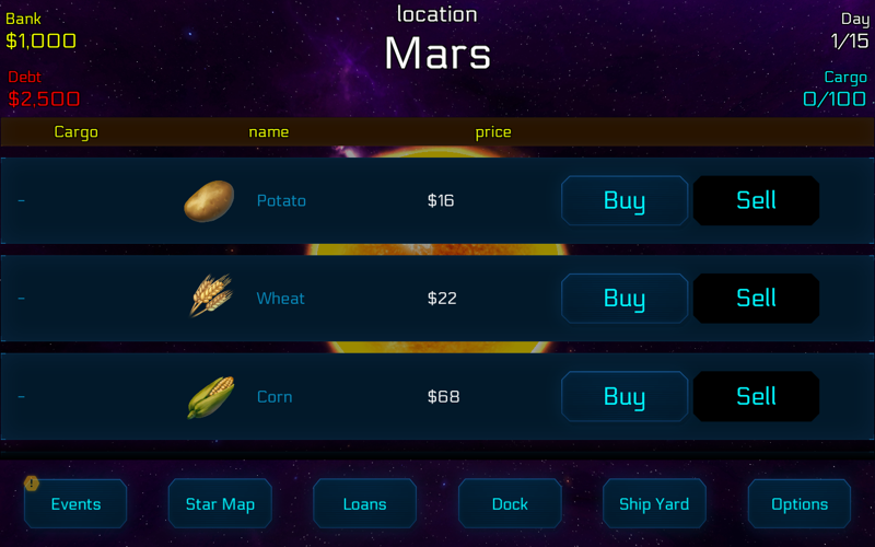 Space Trader screenshot 3