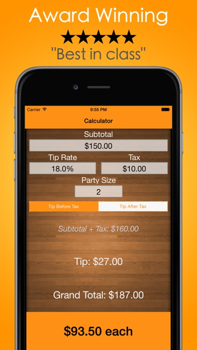 How to cancel & delete Tip Check Pro - Calc & Guide from iphone & ipad 2