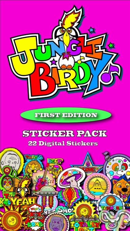 Junglebirdy Sticker Pack 1