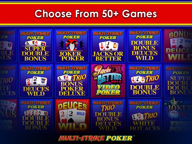 Play Multi Strike Poker Free