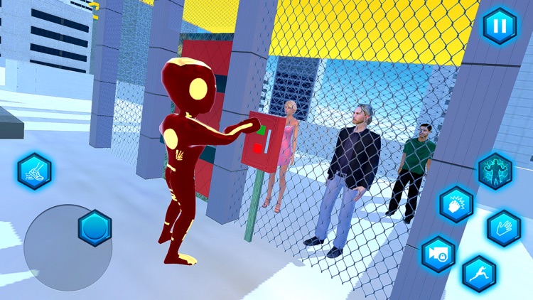 Iron Stickman Superhero Fight screenshot-4
