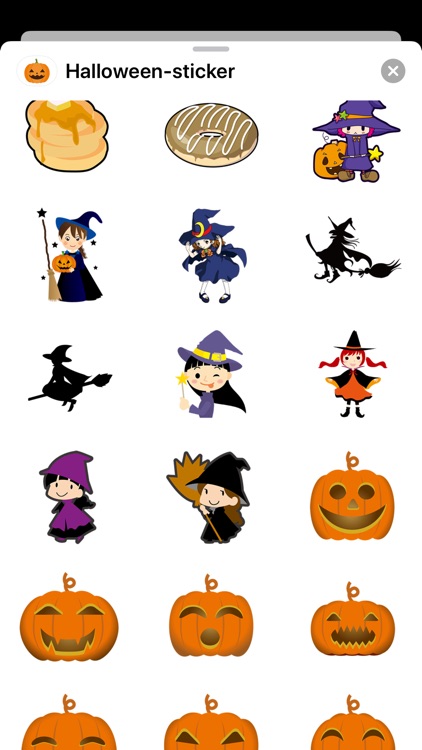 Halloween cute sticker