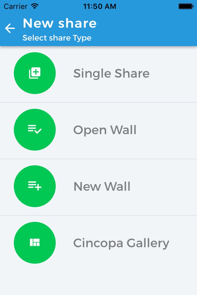 CincopaShare screenshot 2