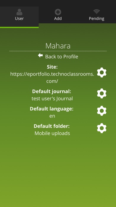 TechnoClassrooms ePortfolio screenshot 4