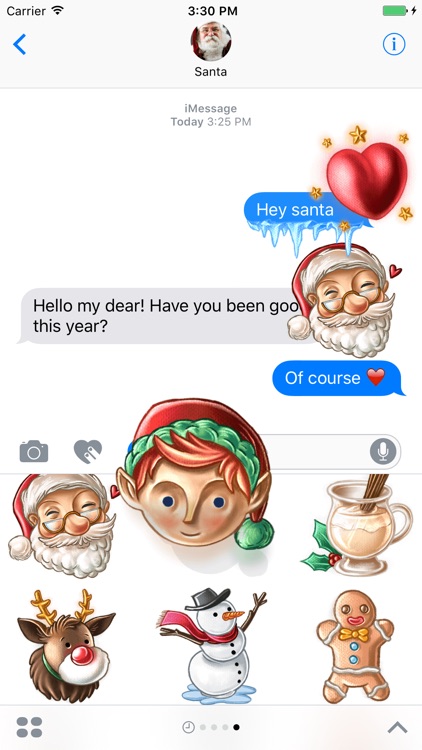 Christmas Stickers by Rudy