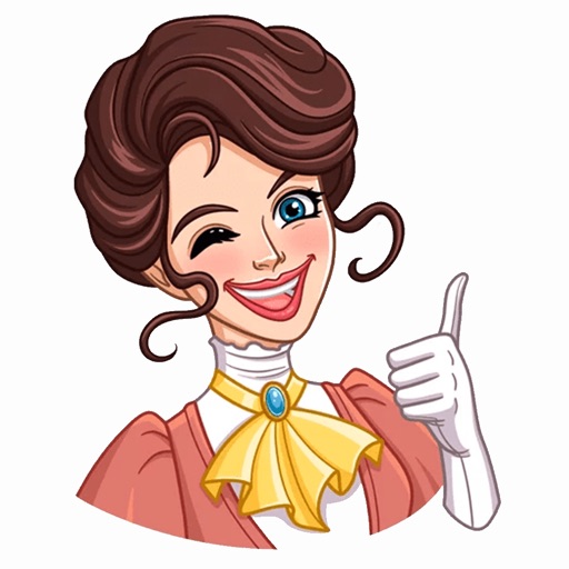 Such A Lady stickers pack icon