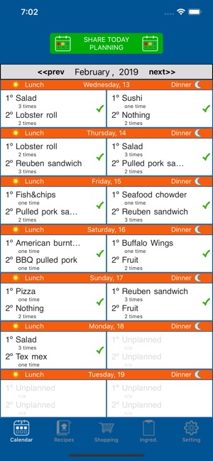 Flanning plan your meals(圖2)-速報App