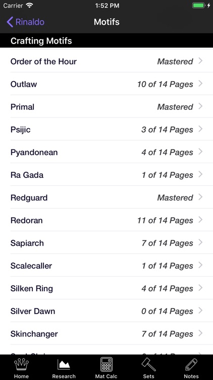 Research Tracker Lite for ESO screenshot-3