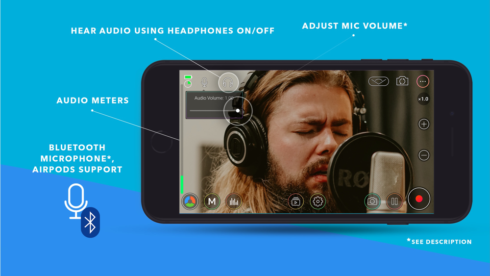 MoviePro Pro Video Camera App for iPhone Free Download