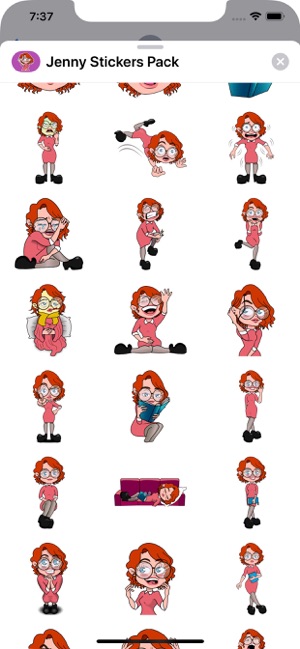 Jenny Stickers Pack(圖4)-速報App