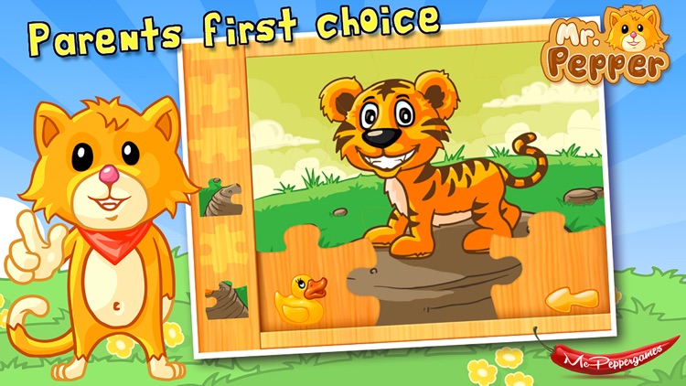 Animal Jigsaw Puzzle Kid Game screenshot-4