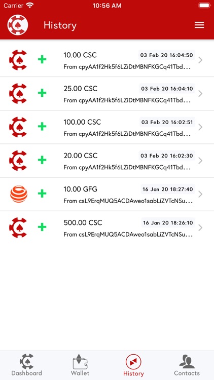 CasinoCoin Wallet screenshot-3