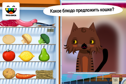 Скриншот из Toca Kitchen