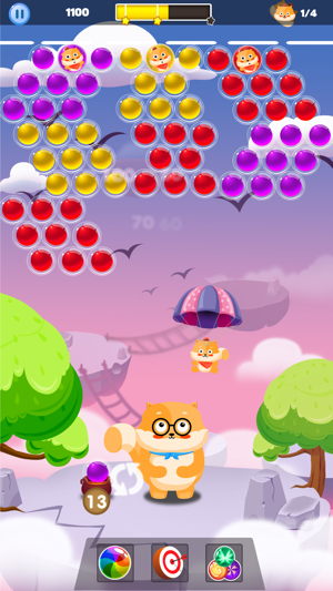 Bubble Shooter Cat World(圖3)-速報App