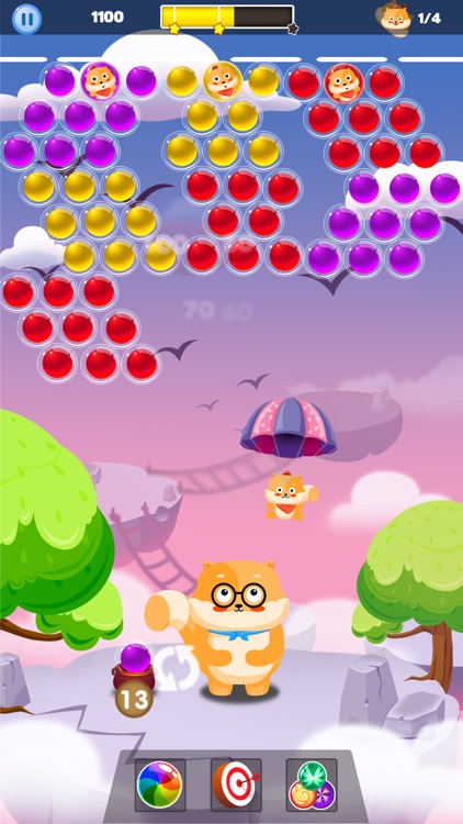 Bubble Shooter Cat World