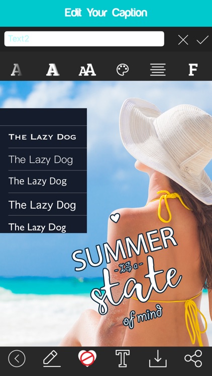 Text On Photo - Text Edit