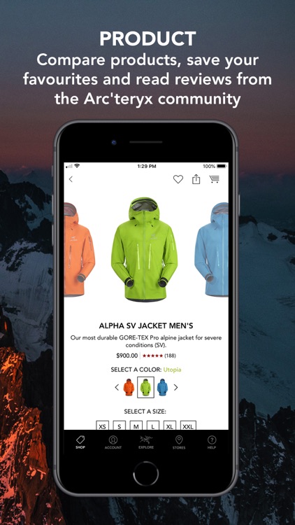 Arc'teryx screenshot-3