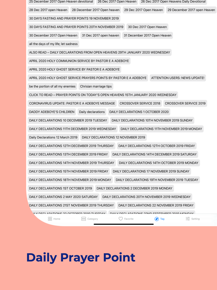 RCCG Open Heaven Devotional