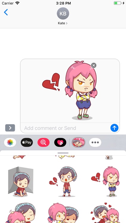 Story Love Stickers Pack screenshot-8