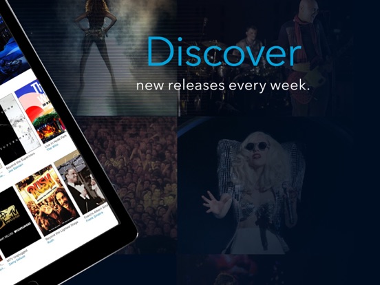 Stingray Qello: Watch Concerts screenshot