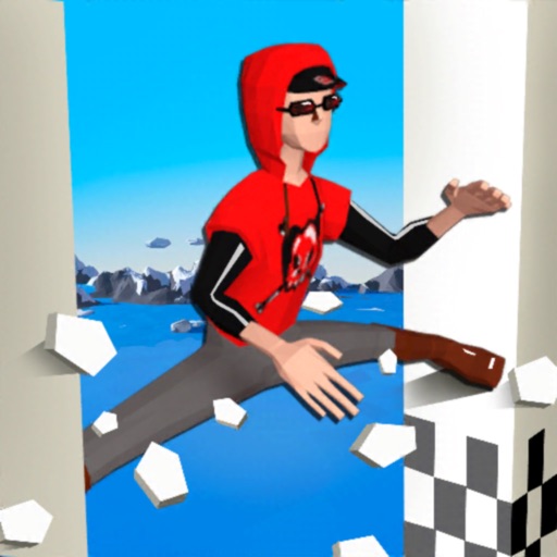 Jumping Man 3D: Kick the wall