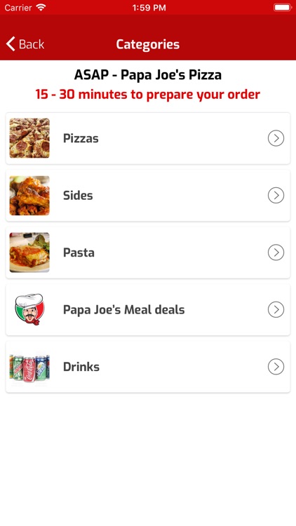 PAPA JOE'S PIZZA screenshot-3