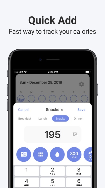 Calory: Simple Calorie Counter