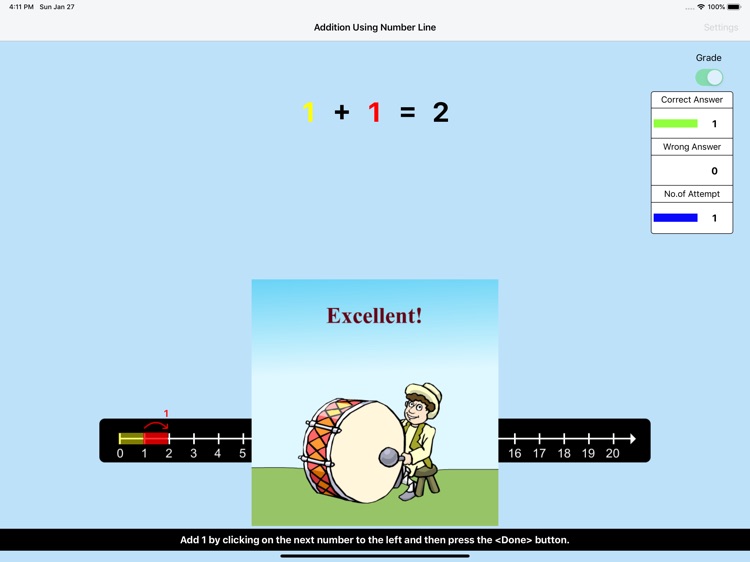 Addition Using Number Line screenshot-6