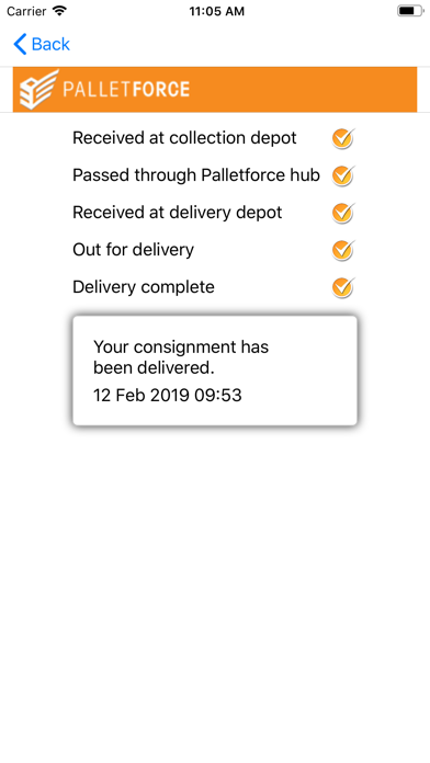 How to cancel & delete Palletforce Pallet Tracking from iphone & ipad 1