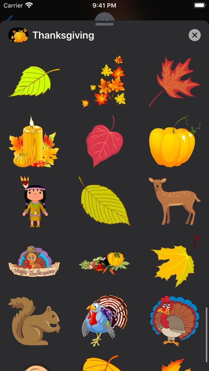 Thanksgiving Stickers & Emojis screenshot-9