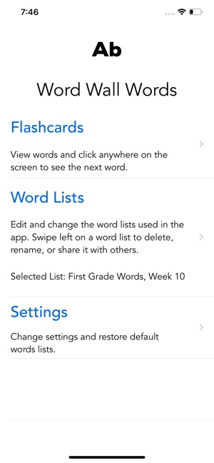 Word Wall Words(圖1)-速報App