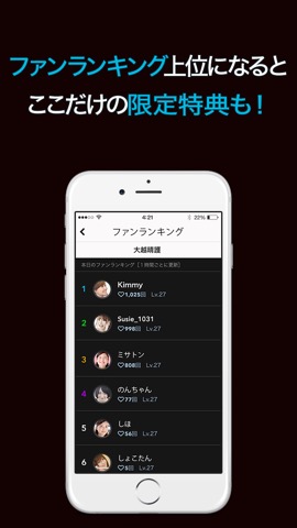 次世代スター応援アプリ-CHEERZ for JUNON-のおすすめ画像4